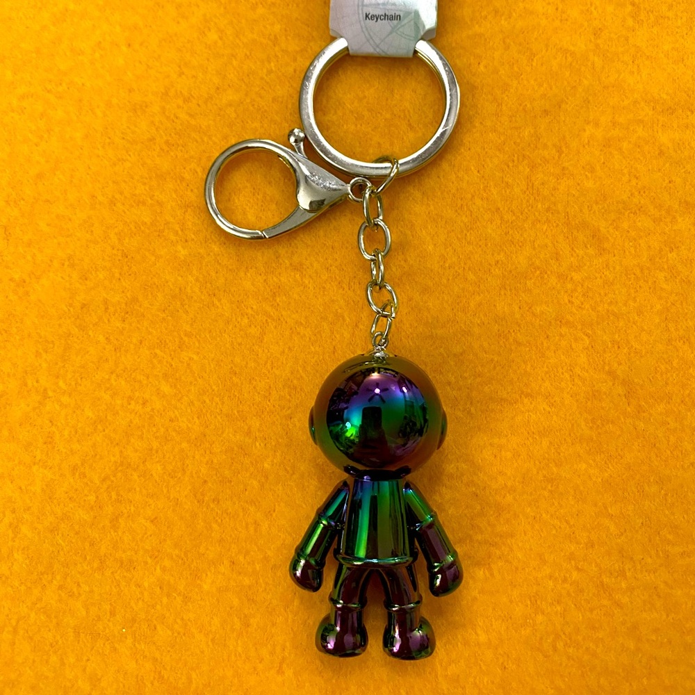 3D Astronaut Keychain  Robot Spaceman Keyring